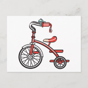 Carte Postale rétro tricycle
