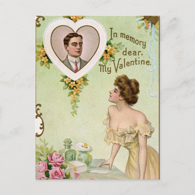 Carte postale Retro Valentine (Devant)