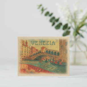 Carte Postale Retro Vintage Voyage - Venezia  Venise Italie 