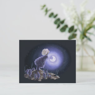 Carte Postale Réunion au clair de lune