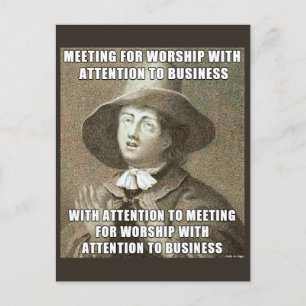 Carte postale Réunion professionnelle