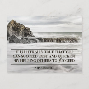 Carte Postale Réussissez mieux et le plus vite