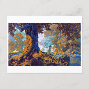 Carte Postale Rêvant Maxfield Parrish