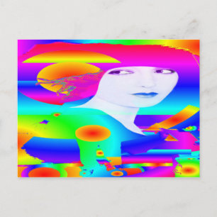 Carte Postale Rêve couleur Abstrait