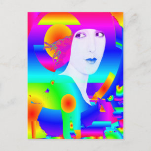 Carte Postale Rêve couleur Abstrait