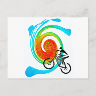 Carte Postale rêve de vélo utah