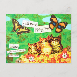 Carte Postale Rêve De Vol - Vintage