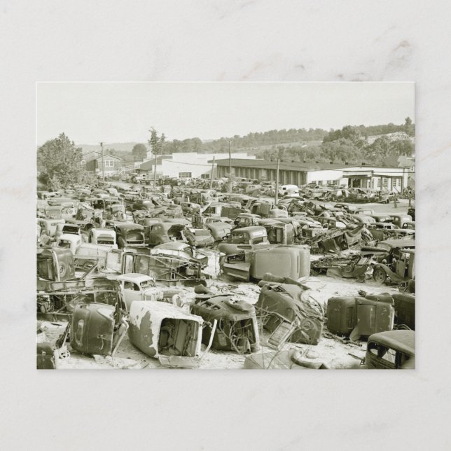 Carte Postale Rêve du collectionneur de voitures anciennes, anné (Devant)