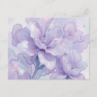 Rêve Floral Pourpre Iridescent