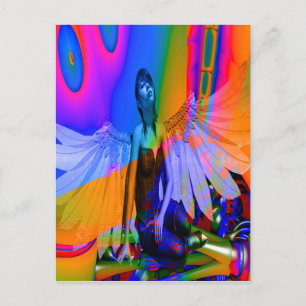 Carte Postale Rêve volant