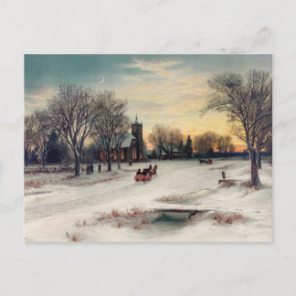 Carte Postale Réveillon de Noël