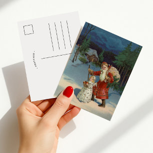 Carte Postale Réveillon de Noël   Vintage