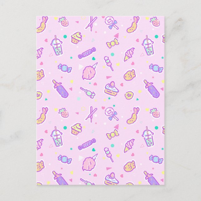 Carte Postale Rêver de collations estivales (Devant)