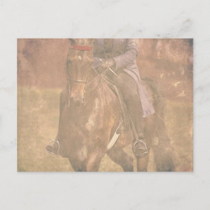 Carte Postale Rêves à selle