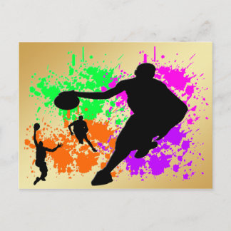 Carte Postale Rêves de basket-ball