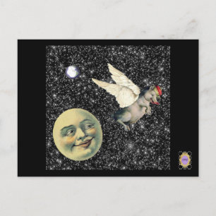 Carte Postale Rêves de cochon