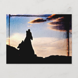 Carte Postale Rêves de coucher de soleil