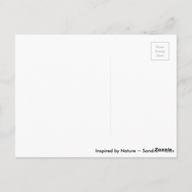 Carte Postale Rêves se développants (Dos)