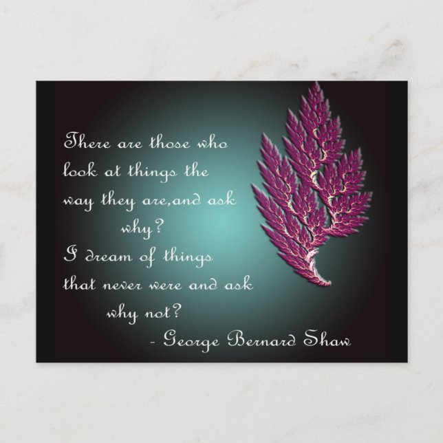 Carte Postale Rêvez de l'impossible ! (Devant)