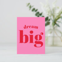 Rêvez Gros ! Modern Bold Red - Typographie rose ch