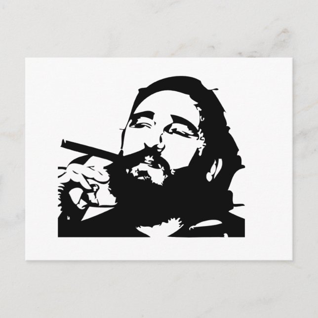 Carte Postale Révolution cubaine de Castro Fidel (Devant)