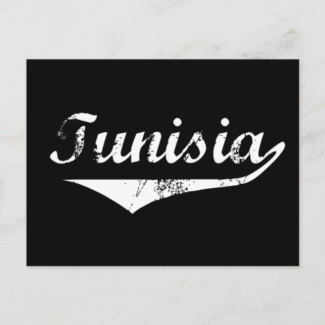 Carte Postale Révolution en Tunisie Style (Devant)