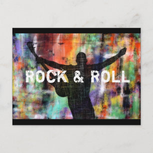 Carte Postale Révolution rock & Roll