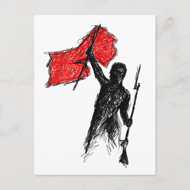 Carte Postale Révolutionnaire ! (Devant)