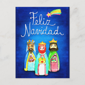 Carte postale Reyes magos