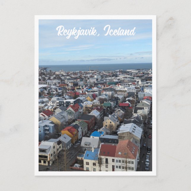 Carte postale Reykjavik (Devant)