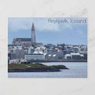 Carte Postale Reykjavík, Iceland Postcard