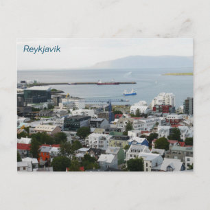 Carte postale Reykjavik Islande