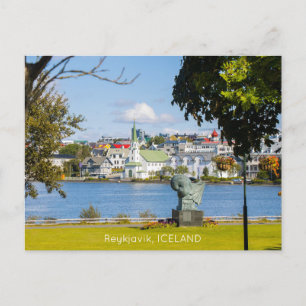 Carte Postale Reykjavik Islande