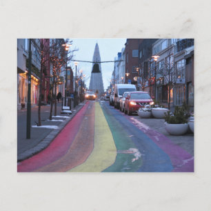 Carte Postale Reykjavik Islande