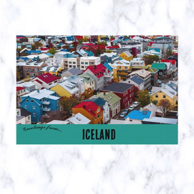 Carte Postale Reykjavík Islande (Créateur téléchargé)