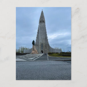 Carte Postale Reykjavik Islande Cathédrale de Hallgrimskirkja