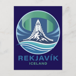 Carte Postale Reykjavik Islande Europe