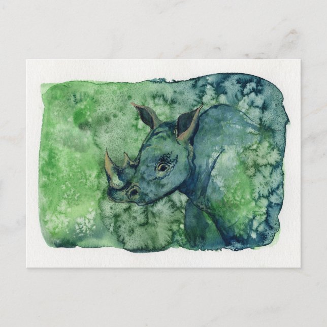 Carte Postale Rhino (Devant)