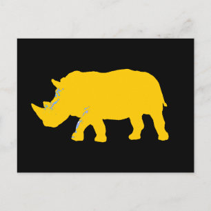 Carte Postale Rhinoceros