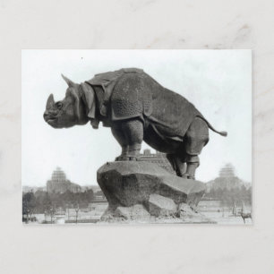 Carte Postale Rhinocéros