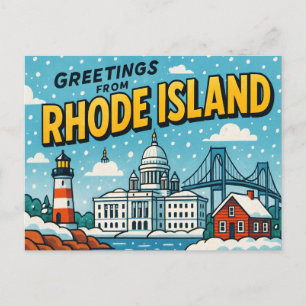 Carte postale RHODE ISLAND