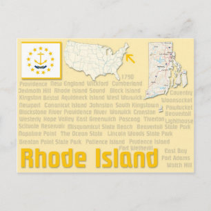 Carte postale "Rhode Island"