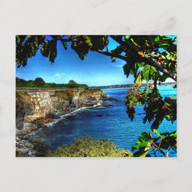 Carte Postale Rhode Island, Newport Cliff Walk - (Devant)