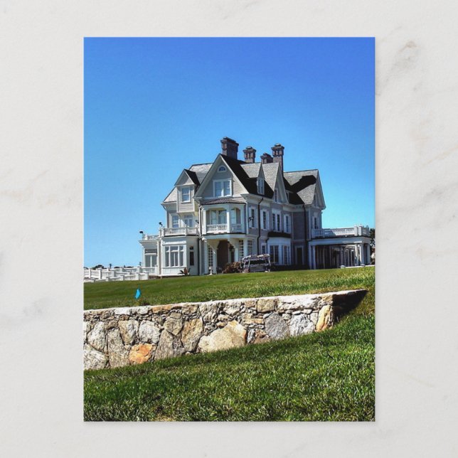 Carte Postale Rhode Island, Newport Mansions - (Devant)