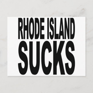 Carte Postale Rhode Island Sucks