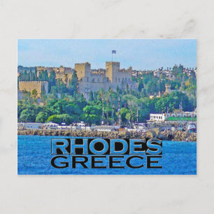 Carte Postale Rhodes