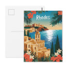 Rhodes Grèce vintage