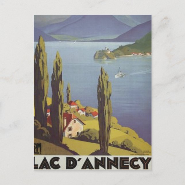 Carte Postale Rhône-Alpes vintages, Annecy, France - (Devant)