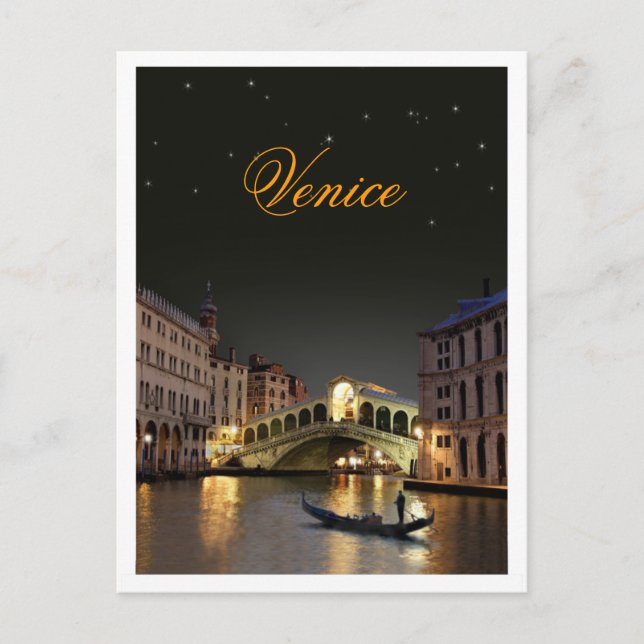 Carte postale Rialto (Devant)
