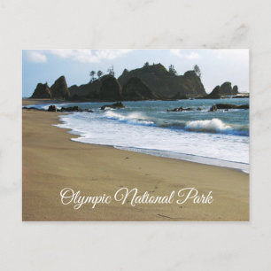 Carte Postale Rialto Beach, Parc National Olympique, Washington